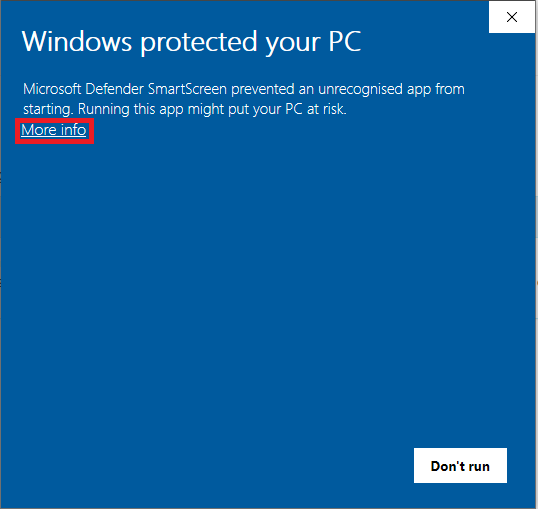 Microsoft Defender Security Prompt